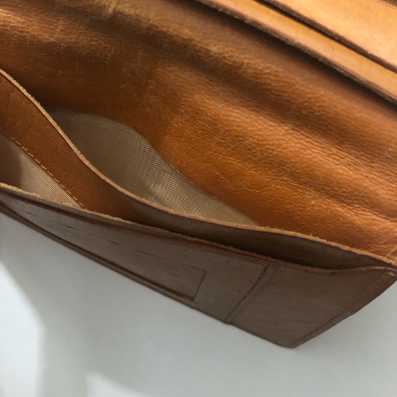 VINTAGE SOFT CALF LEATHER BILLFOLD/WALLET MADE IN ENGLAND - Picture 4 of 16